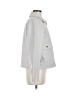 Banana Republic 100% Polyester Solid White Gray Jacket Size M - photo 4