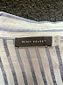 Mint Velvet Stripes Blue 3/4 Sleeve Button-Down Shirt Size S - photo 7