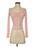Romwe Pink Long Sleeve Top Size XS - photo 1