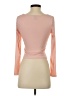 Romwe Pink Long Sleeve Top Size XS - photo 2