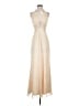 Betsy & Adam 100% Polyester Tan Cocktail Dress Size 2 - photo 1
