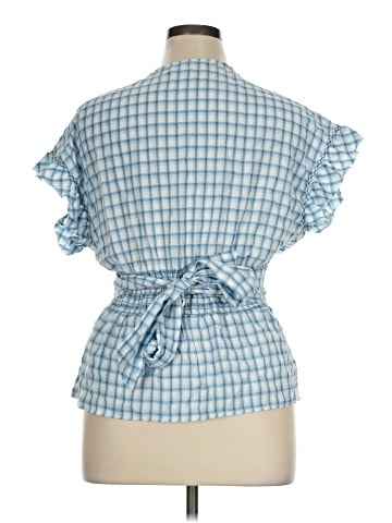 Max Studio Short Sleeve Blouse (view 2)