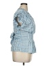 Max Studio Blue Short Sleeve Blouse Size XL - photo 4