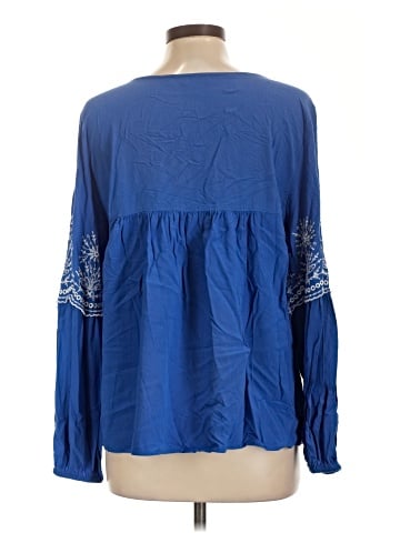 Ann Taylor LOFT Long Sleeve Blouse (view 2)