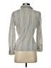 Petite Sophisticate 100% Polyester Houndstooth Gray Long Sleeve Blouse Size 2 Petite - photo 2