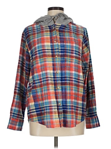 Time and Tru Poncho (view 1)