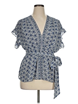 Max Studio Short Sleeve Blouse