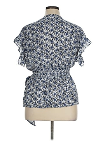 Max Studio Short Sleeve Blouse (view 2)