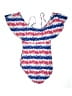 Unbranded Print Blue Swimsuit Cover Up Size XXL - photo 2