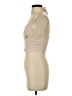 Romwe 100% Polyester Ivory Tank Top Size XS - photo 5