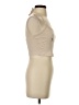 Romwe 100% Polyester Ivory Tank Top Size XS - photo 4