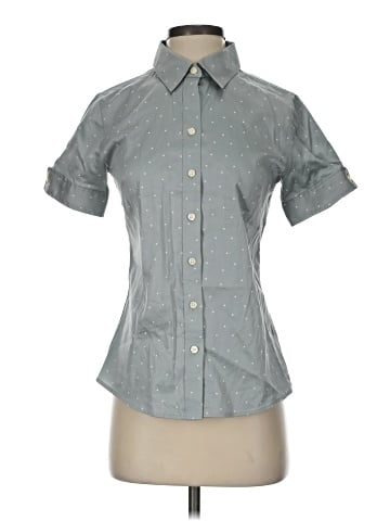Banana Republic Factory Store Short Sleeve Blouse (view 1)