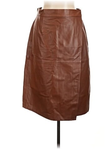 French Connection Leather Skirt (view 1)