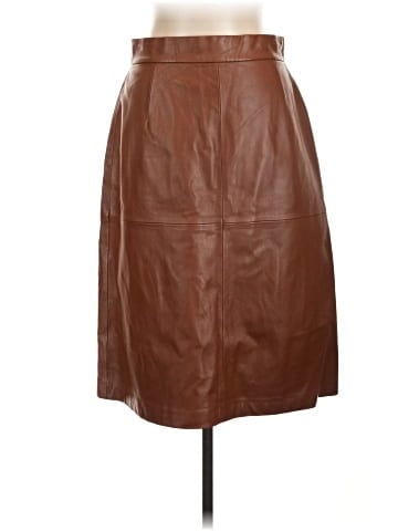 French Connection Leather Skirt (view 2)