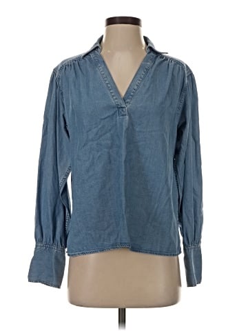 Madewell Long Sleeve Blouse (view 1)