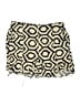 Happily Grey Print Gold Shorts Size XL - photo 1
