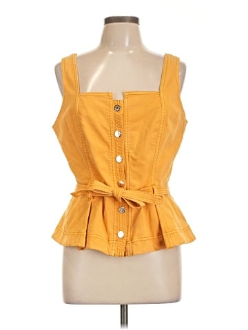 White House Black Market Sleeveless Blouse (view 1)