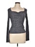 Shein Gray Long Sleeve T-Shirt Size L - photo 1