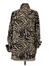 Fashion Nova 100% Polyester Animal Print Brown Long Sleeve Blouse Size S - photo 2