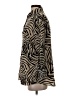 Fashion Nova 100% Polyester Animal Print Brown Long Sleeve Blouse Size S - photo 5