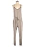 Beyond Yoga Solid Gray Jumpsuit Size M - photo 1
