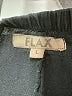 Flax Solid Black Casual Pants Size 14 (L) - photo 7