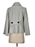 Club Monaco 100% Polyester Chevron-herringbone Gray Coat Size S - photo 2
