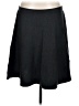 Eileen Fisher 100% Wool Solid Black Wool Skirt Size M - photo 1