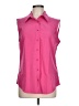 Zeagoo Pink Sleeveless Blouse Size L - photo 1
