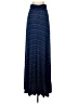 Mudd Chevron-herringbone Blue Casual Skirt Size S - photo 2