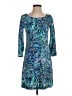 Lilly Pulitzer Paisley Blue Cocktail Dress Size S - photo 1