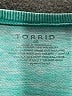 Torrid Teal Sleeveless T-Shirt Size (00) - photo 7