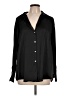Zara 100% Polyester Black Long Sleeve Blouse Size L - photo 1