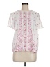 Maison d' Amelie 100% Polyester Pink Short Sleeve Blouse Size M - photo 1