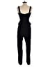 Assorted Brands Solid Black Jumpsuit Size M - photo 2