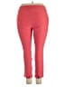 Tribal Solid Red Casual Pants Size 18 - photo 2
