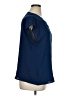 Unbranded 100% Polyester Blue Short Sleeve Blouse Size XL - photo 4