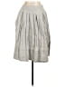 Talbots 100% Cotton Solid Gray Casual Skirt Size 6 - photo 1