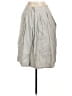 Talbots 100% Cotton Solid Gray Casual Skirt Size 6 - photo 2