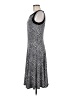 Linea Domani Graphic Gray Casual Dress Size 6 - photo 5