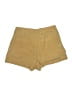 Universal Thread 100% Cotton Solid Yellow Khaki Shorts Size 16 - photo 2