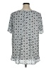 PREMISE 100% Polyester Graphic Gray Short Sleeve Top Size 1X - photo 2