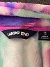 Lands' End 100% Polyester Tie-dye Purple Vest Size 7 - 8 - photo 3