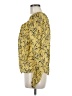 FRAME 100% Ramie Yellow 3/4 Sleeve Blouse Size M - photo 5