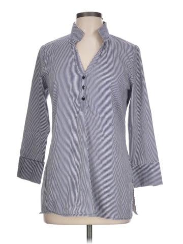 Leggiadro 3/4 Sleeve Button-Down Shirt (view 1)