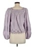 Universal Thread 100% Cotton Purple 3/4 Sleeve Blouse Size M - photo 2