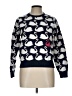 Emily and Fin Hearts Blue Pullover Sweater Size L - photo 1