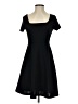 Shein 100% Polyester Solid Black Casual Dress Size 4 - photo 1