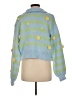 Zara Blue Pullover Sweater Size M - photo 2