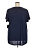 Torrid Blue Short Sleeve T-Shirt Size 4X Plus (4) - photo 2